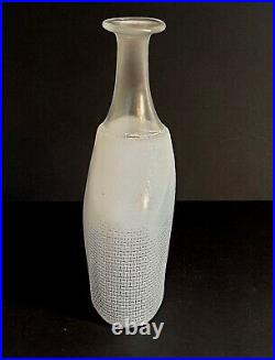 22 cm Kosta Boda NETWORK LARGE Bottle Vase 47863 BERTIL VALLIEN Artist Coll