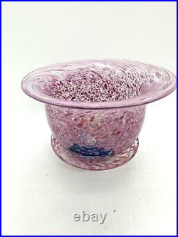 2Pc Signed Kosta Boda Bertil Vallien 57867 Artists Collection Bowl Vase Votive