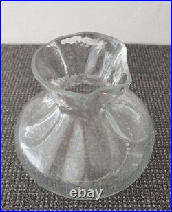 3 Vintage Sea Sweden Kosta Boda Art Glass Vase Rune Strand MCM Danish Modern