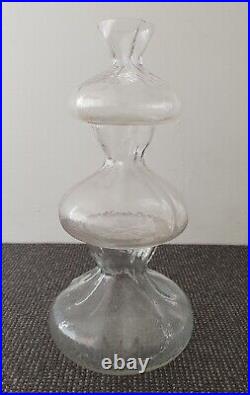 3 Vintage Sea Sweden Kosta Boda Art Glass Vase Rune Strand MCM Danish Modern