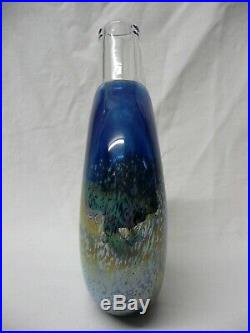 BERTIL VALLIEN for KOSTA BODA Blue' SATELLITE' Vase