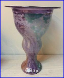Beautiful 8 Kosta Boda Can Can Vase by Kjell Engman Made in Sweden