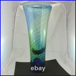 Beautiful KOSTA BODA Göran Wärff Art Glass Vase ca. 41 cm High