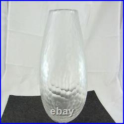 Beautiful Kosta Boda Ann electoral current art glass vase approx. 30.5 cm high