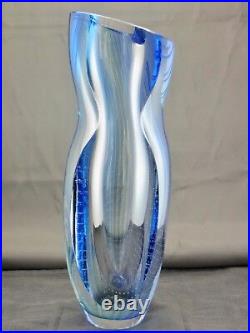 Beautiful Kosta Boda glass vase approx. 32 cm high göran wärff