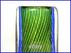 Beautiful Vicke Lindstrand Design Kosta Boda Glass Vase / Glass Vase 20.5cm