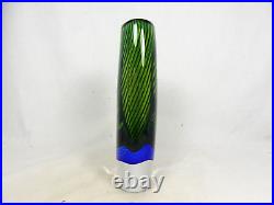 Beautiful Vicke Lindstrand Design Kosta Boda Glass Vase / Glass Vase 20.5cm