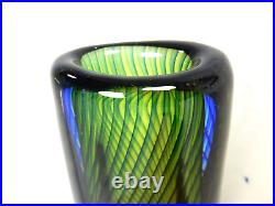 Beautiful Vicke Lindstrand Design Kosta Boda Glass Vase / Glass Vase 20.5cm