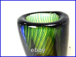 Beautiful Vicke Lindstrand Design Kosta Boda Glass Vase / Glass Vase 20.5cm