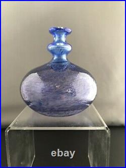 Bertil Vallien (1938) Kosta Boda iridescent Glass Vase