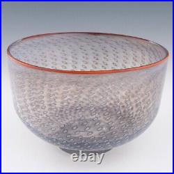 Bertil Vallien Kosta Boda Control Bubble Stratos Bowl