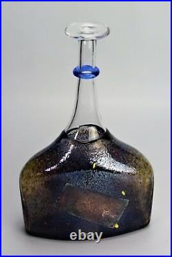 Bertil Vallien Kosta Boda Glass Satellite Vase