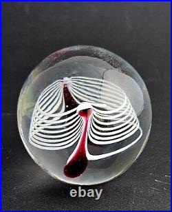 Bertil Vallien Kosta Wedding Atwlje Paperweight Glass