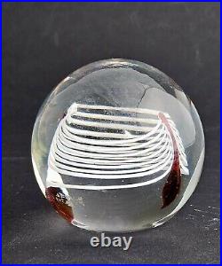 Bertil Vallien Kosta Wedding Atwlje Paperweight Glass