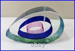 Bertil Vallien for Kosta Boda EGG Signed Numbered Art Glass Paperweight