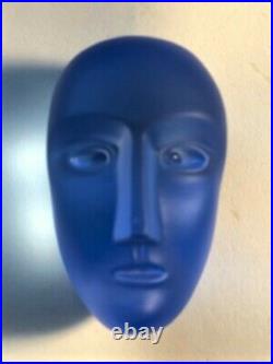 Bertil Vallien for Kosta Boda Glass Blue Brain and Cell 1990's Art Glass