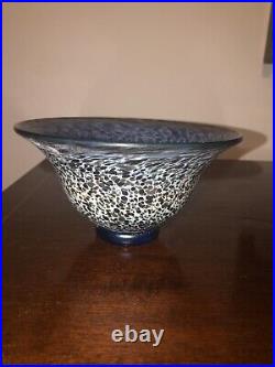 Boda Afors Bertil Vallien'Bagdad' Art Glass Flared Top Bowl