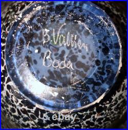 Boda Afors Bertil Vallien'Bagdad' Art Glass Flared Top Bowl