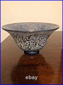 Boda Afors Bertil Vallien'Bagdad' Art Glass Flared Top Bowl