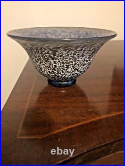 Boda Afors Bertil Vallien'Bagdad' Art Glass Flared Top Bowl