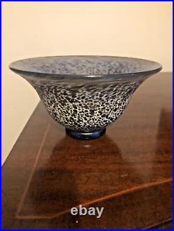 Boda Afors Bertil Vallien'Bagdad' Art Glass Flared Top Bowl