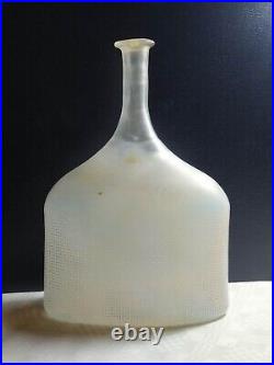 Bottle Bertil Vallien Artist's Choice Kosta Boda Vase Sweden Glass Design