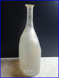 Bottle Bertil Vallien Artist's Choice Kosta Boda Vase Sweden Glass Design