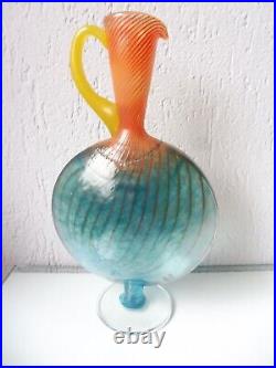 Classy Decorative Vase, Jug, High Quality Glass Vase, 36cm, ü. 2kg, Kosta Boda