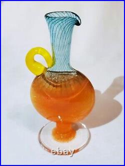 Collectible KJELL ENGMAN Kosta Boda BON BON Miniature Ewer Vase Artist Colle