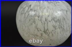 Designer Glass Vase Hand Blown Speckled Kosta Boda Sweden 13,5cm 13cy