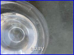 Elis Bergh Vicke Lindstrand Kosta Boda Lobbed Hooped Beehive Crystal Vase B 766