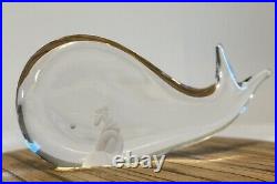 JONAH & THE WHALE ViCKE LiNDSTRAND KOSTA BODA Sweden Art Glass