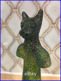 KOSTA BODA Fine Art Glass Cat CATWALK Signed By KJELL ENGMAN