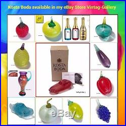 KOSTA BODA Frutteria Fruit ORANGE G SAHLIN #99026 / VINTAGE COLLECTABLE / NIB