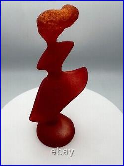 KOSTA BODA KJELL ENGMAN Rare Collection 6 Sculpture Art Glass CATWALK + THE BAND