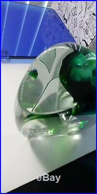 KOSTA BODA MIRAGE 8 Vase Goran Warff Art Glass BLUE GREEN NEW In Box 7040703