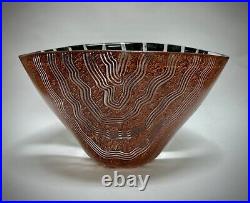 KOSTA BODA/MONICA BACKSTROM Large Art Glass Bowl/Vase