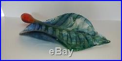 KOSTA BODA My Wide Life Large Sculpture To the Ground Leaf Ludvig Lofgren NEW