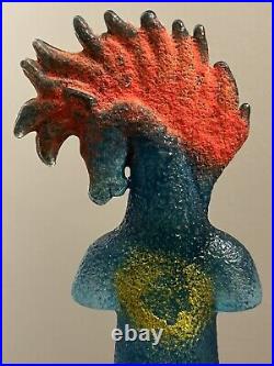 KOSTA BODA Sweden Art Glass HORSE Figure Kjell Engman WELL series sculpture 9