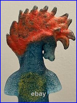 KOSTA BODA Sweden Art Glass HORSE Figure Kjell Engman WELL series sculpture 9