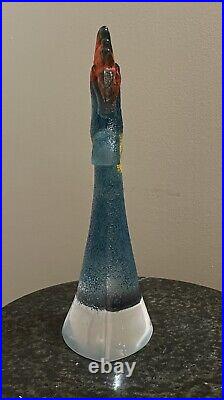 KOSTA BODA Sweden Art Glass HORSE Figure Kjell Engman WELL series sculpture 9