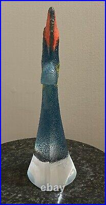 KOSTA BODA Sweden Art Glass HORSE Figure Kjell Engman WELL series sculpture 9