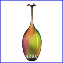 KOSTA BODA Sweden FIDJI Art Glass Vase Large 17 3/4