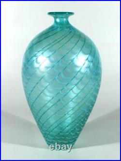 KOSTA Wedding Glass Vase Minos ° Design Bertil Vallien ° Sweden Art Glass