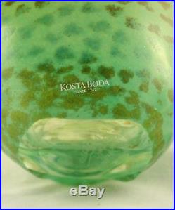 Kjell Engman Kosta Boda Bottle vase from the Rio collection # 89510 9 3/4''T