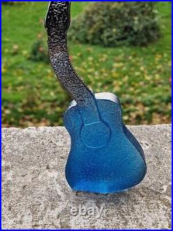 Kjell Engman Kosta Boda Series The Band Blue Sculpture Height 18cm 90771