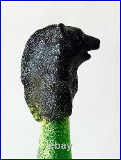 Kjell Engman'Well Bear' Glass Sculpture Kosta Boda Sweden
