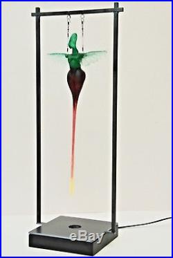 Kosta Boda Angels Green Kjell Engman Signed Limited Edition Sculpture of 100