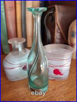 Kosta Boda Anna Ehrner (1948-) GREEN Samoa #7040530 TALL Vase 34cm! Stunning