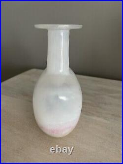 Kosta Boda Art Glass Kjell Engmam May Tree Sweden Bottle Vase